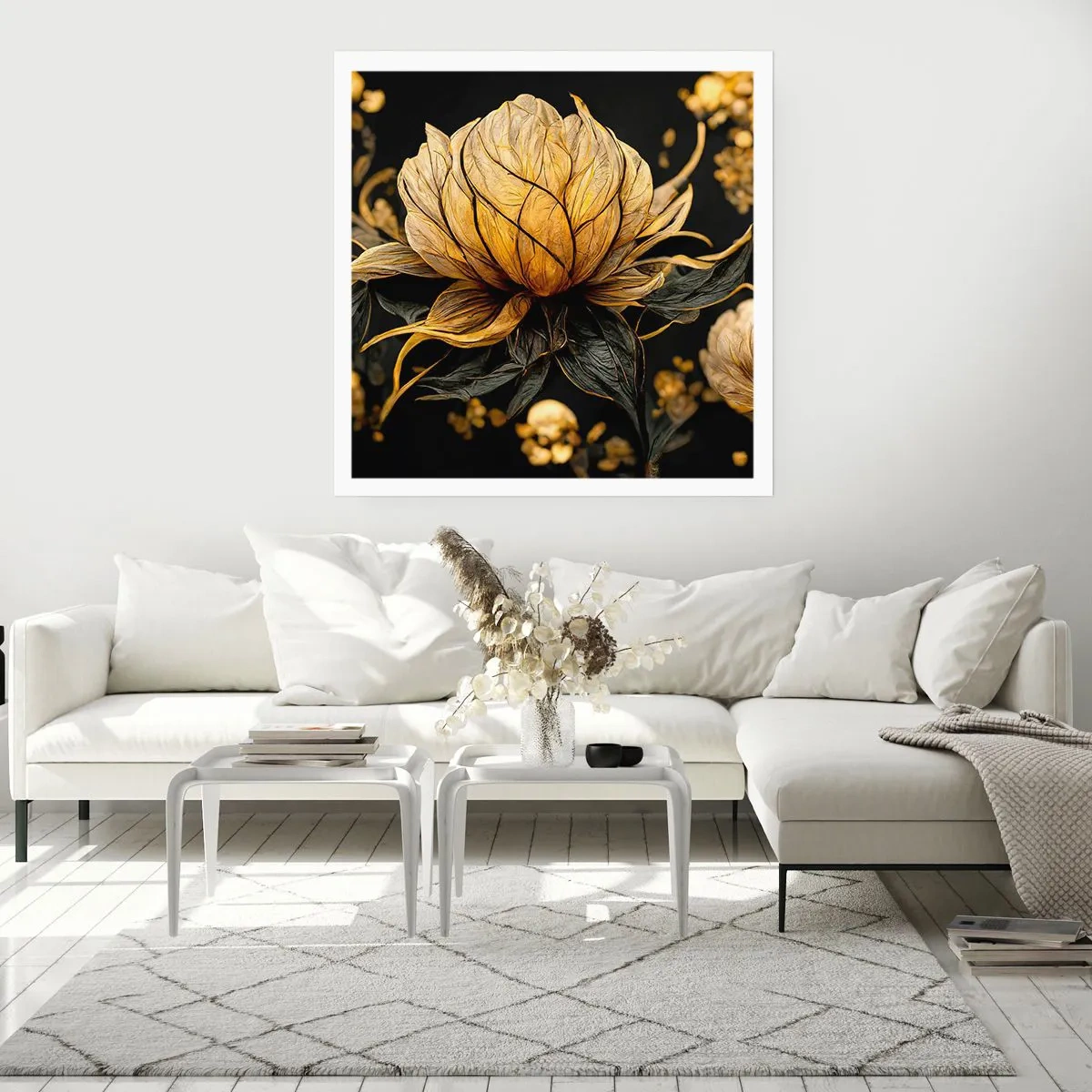 Poster - Subtile Zerbrechlichkeit - 40x40 cm