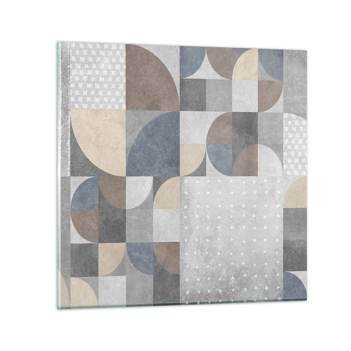 Glasbild - Bild auf glas - Keramische Fantasie - 30x30 cm