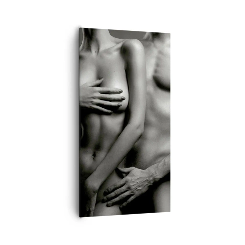 Bild auf Leinwand - Leinwandbild - Adam und Ewa - 65x120 cm