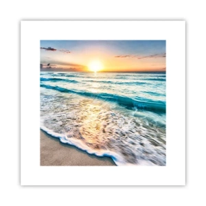 Poster - Ein Blick lohnt sich - 30x30 cm