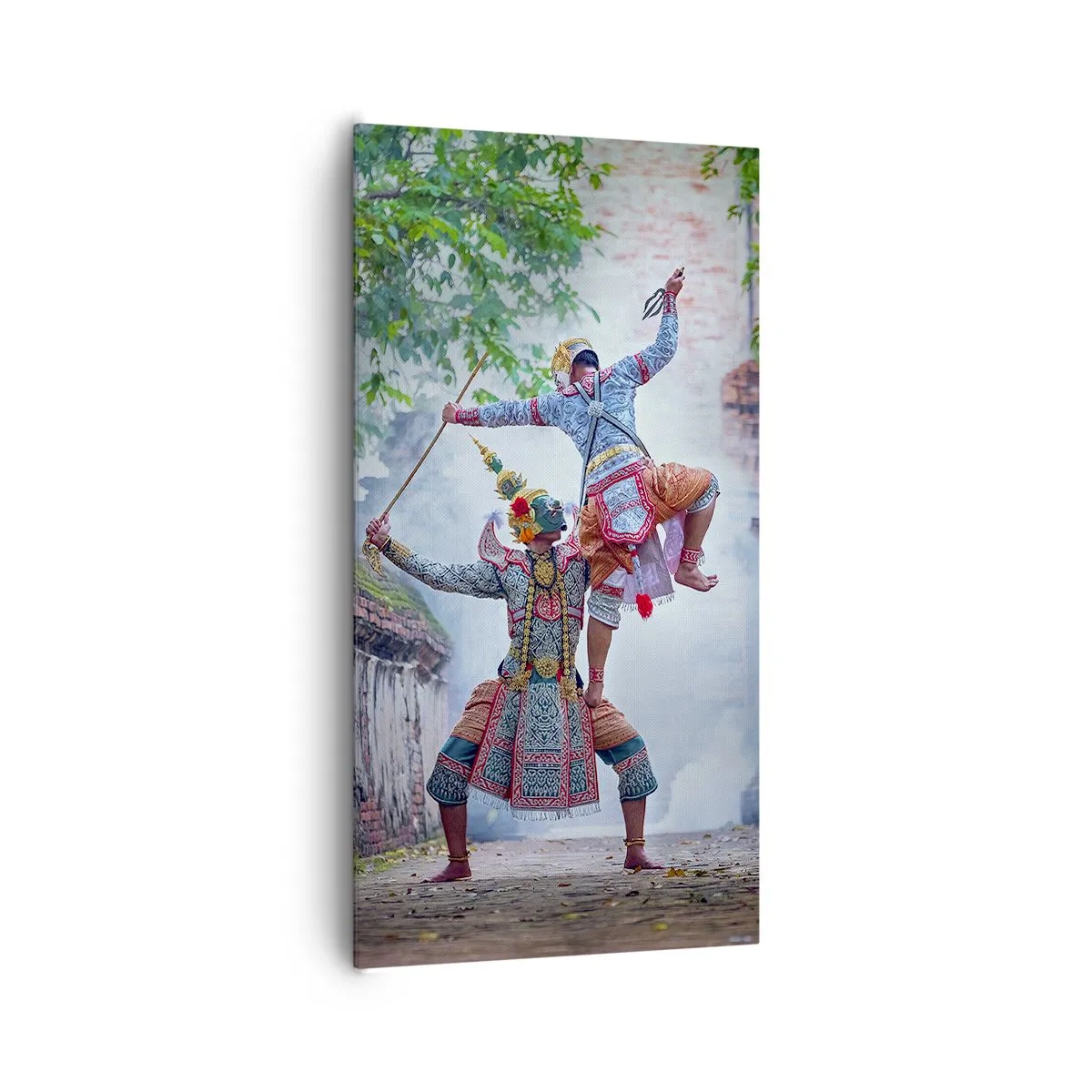 Bild auf Leinwand - Leinwandbild - Der Tanz ist umwerfend schön - 65x120 cm