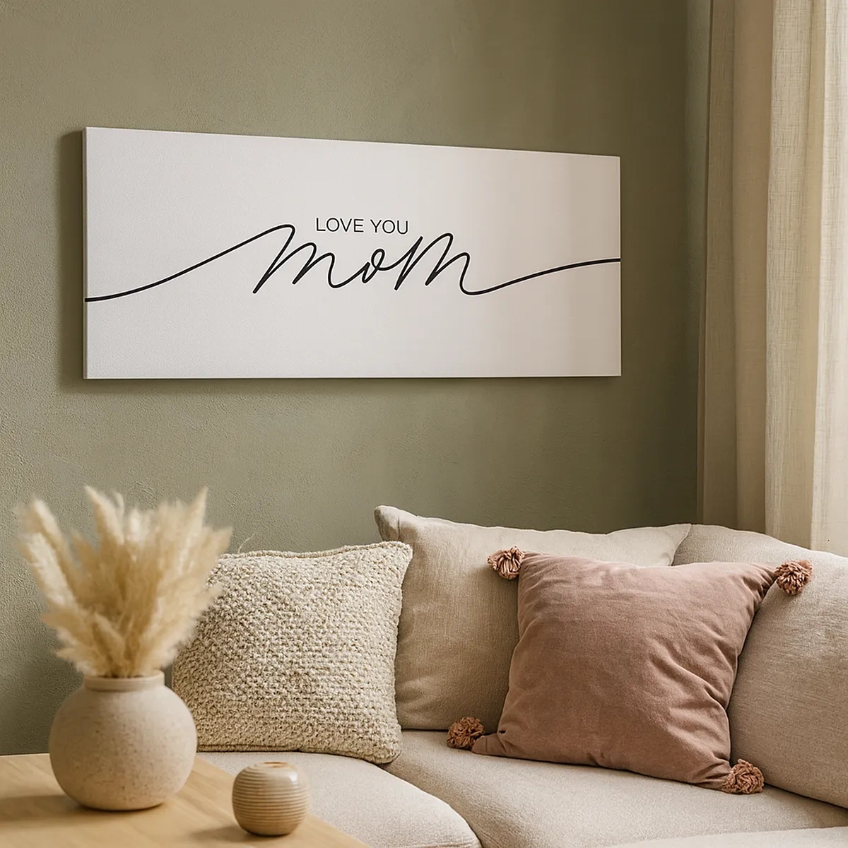 Bild auf Leinwand - Leinwandbild - Große Emotionen - 30x30 cm