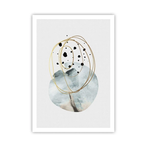 Poster - Vom Weltraum umarmt - 70x100 cm