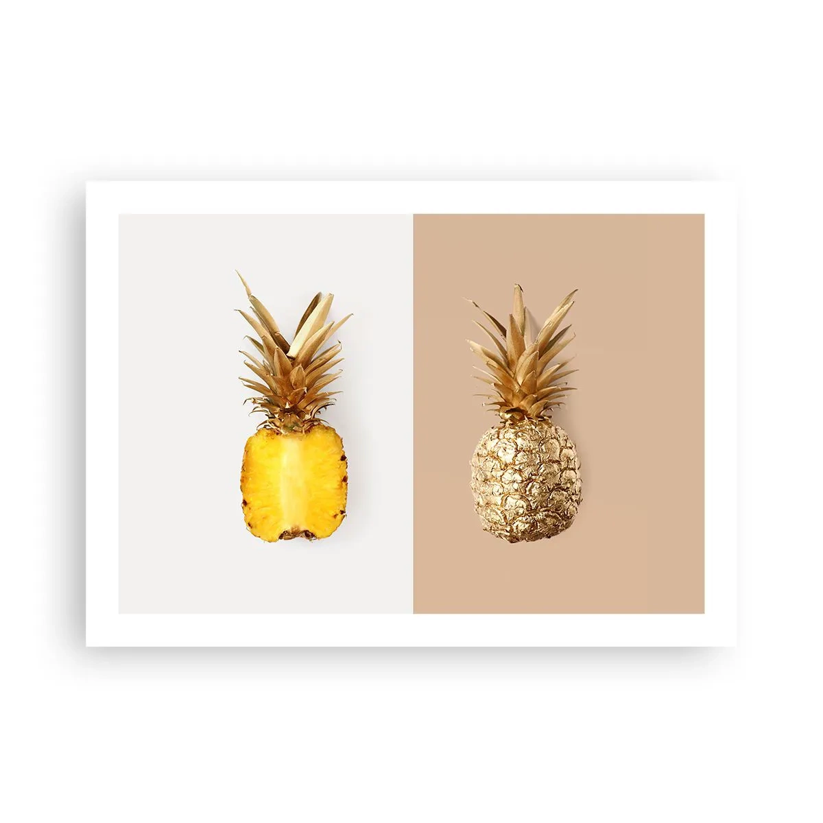 Poster - Ananas für uns - 70x50 cm