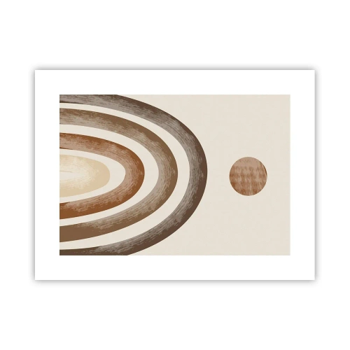 Poster - In einer weit entfernten Galaxie - 40x30 cm