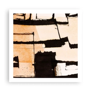 Poster - Also doch Ordnung - 60x60 cm