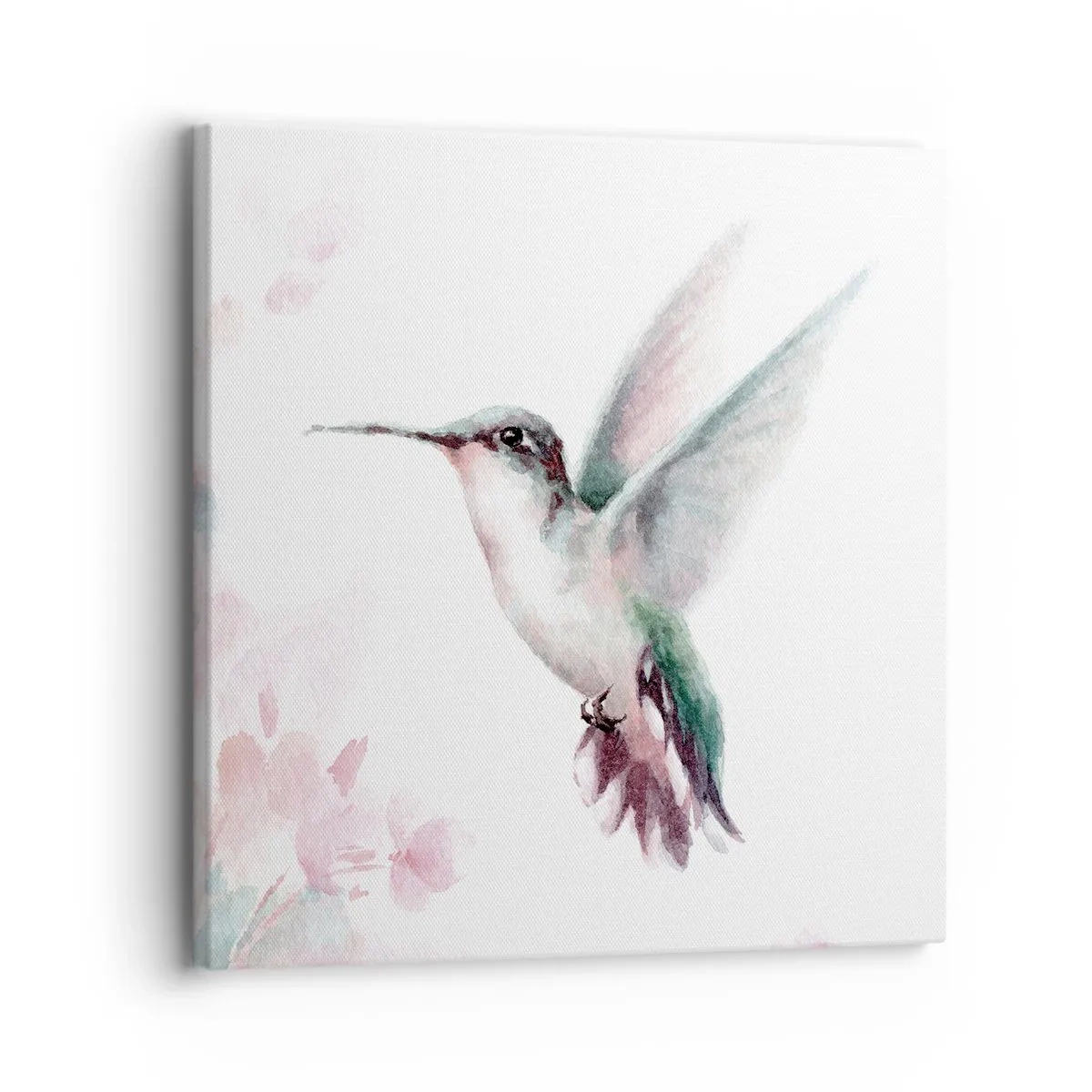 Bild auf Leinwand - Leinwandbild - Im Flattern gehalten - 30x30 cm