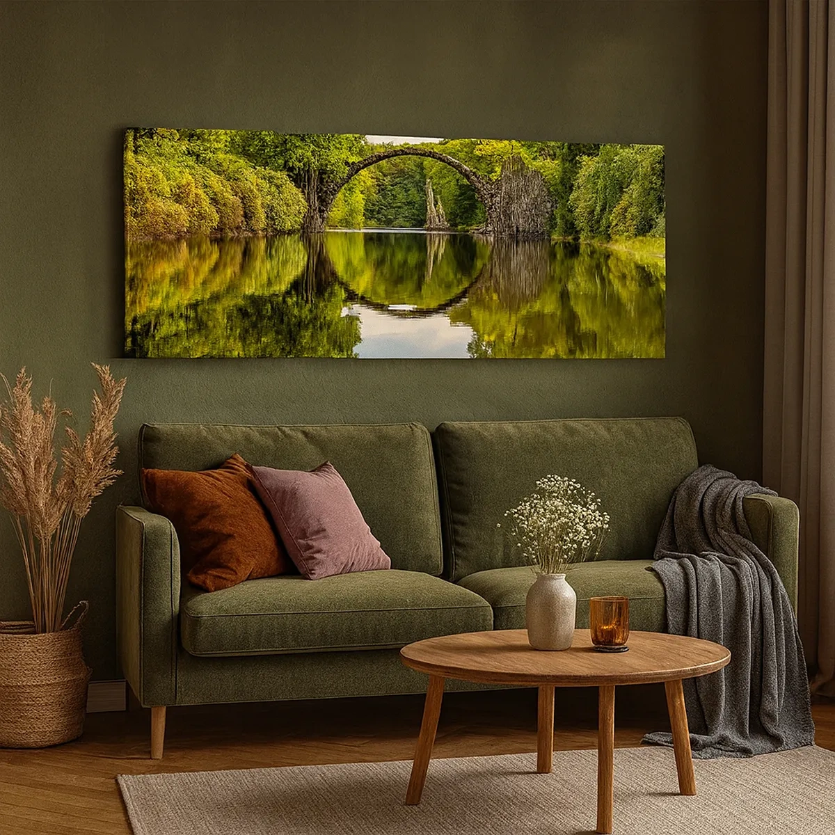 Bild auf Leinwand - Leinwandbild - An der Kreuzung zweier Welten - 30x30 cm