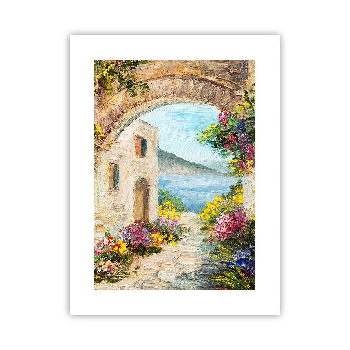 Poster - Charme einer Küstenprovinz - 30x40 cm