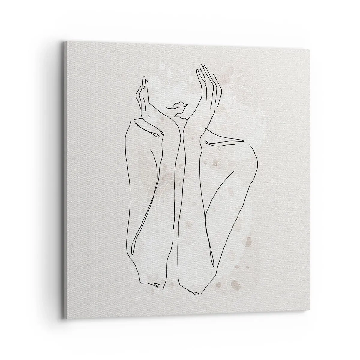 Bild auf Leinwand - Leinwandbild - Ein träumerischer Moment - 60x60 cm