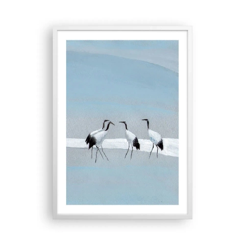 Poster in einem weißen Rahmen - Nach einem heißen Tag - 50x70 cm