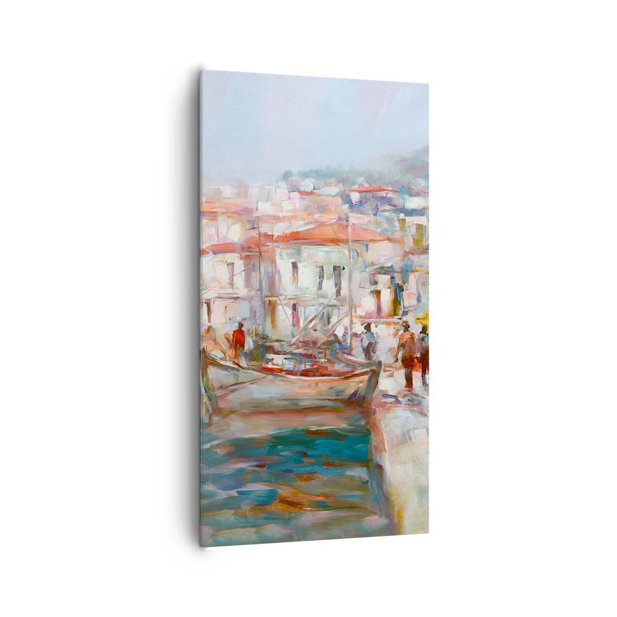 Bild auf Leinwand - Leinwandbild - Pastell-Sommerferien - 65x120 cm