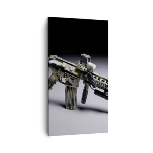 Bild auf Leinwand - Leinwandbild - Immer bedrohlich - 45x80 cm