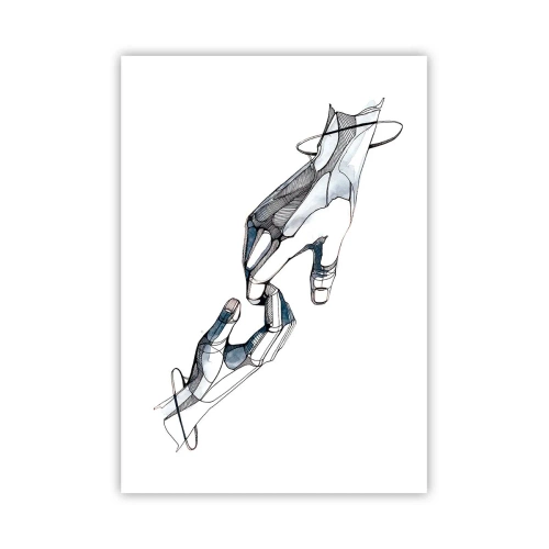 Poster - Eine gute Geste - 70x100 cm