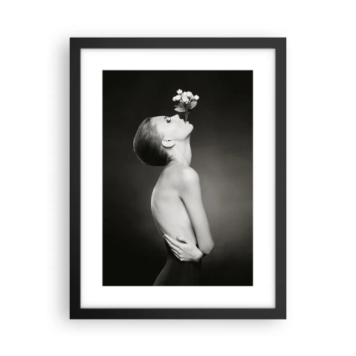 Poster in einem schwarzem Rahmen - Exzentrische Eleganz - 30x40 cm