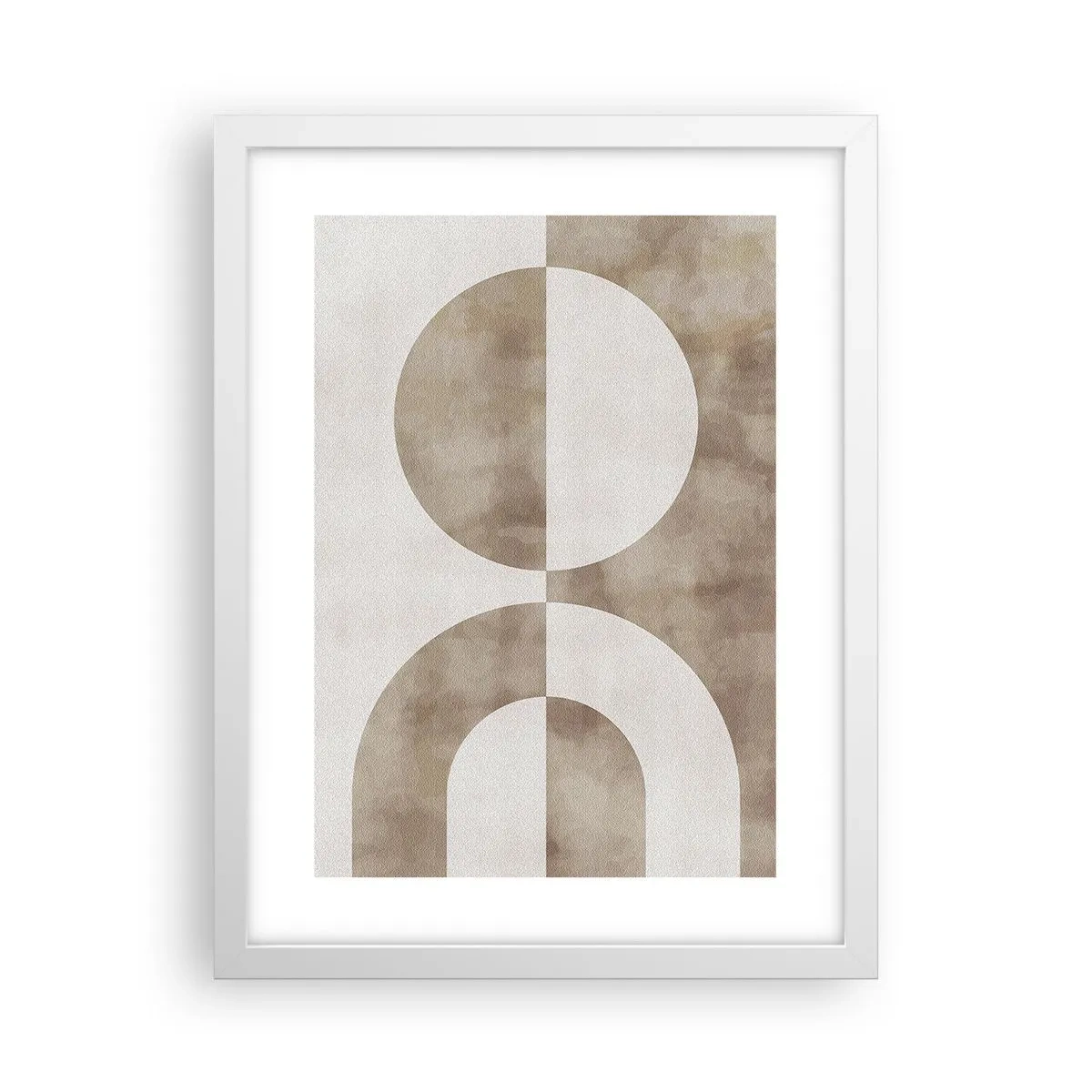 Poster in einem weißen Rahmen - Ähnlichkeiten und Unterschiede - 30x40 cm