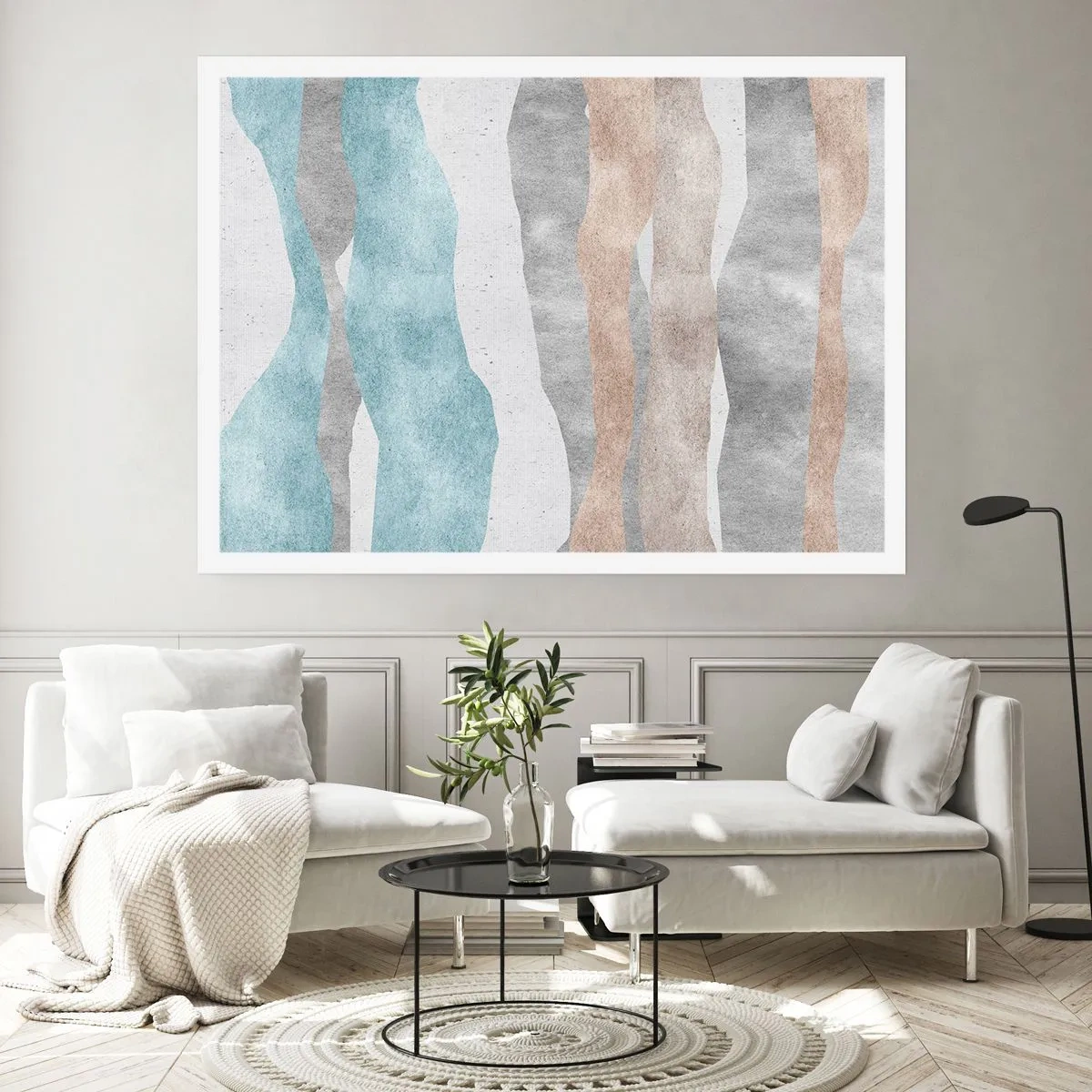 Poster - Studie über Nähe - 91x61 cm