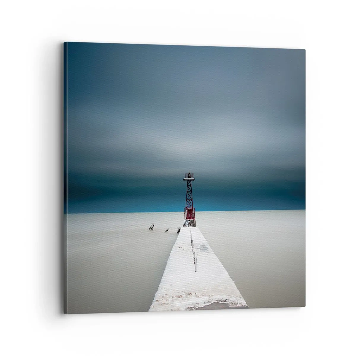 Bild auf Leinwand - Leinwandbild - Um der Weite zu begegnen - 70x70 cm