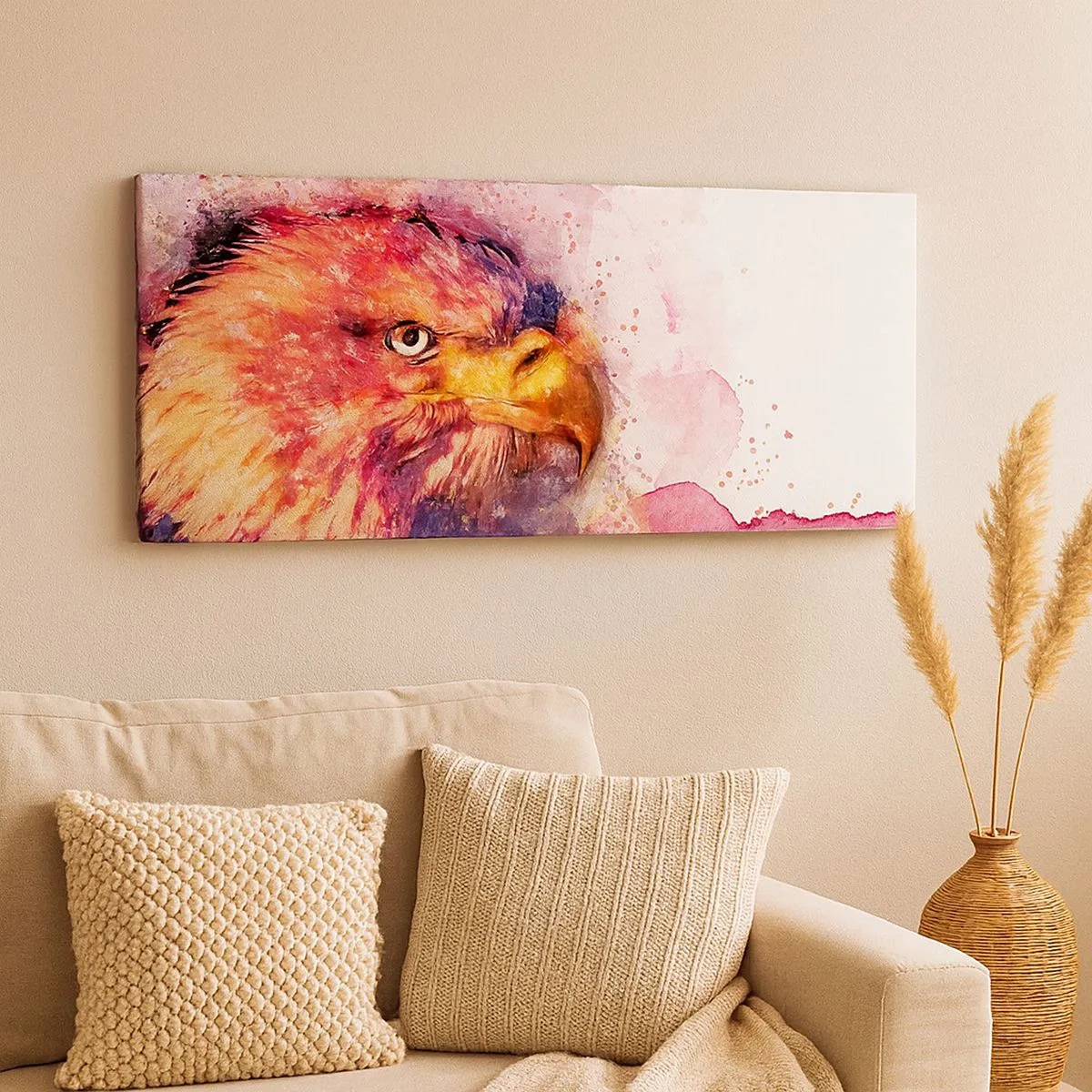 Bild auf Leinwand - Leinwandbild - Du willst nicht wissen, woran ich denke - 100x40 cm