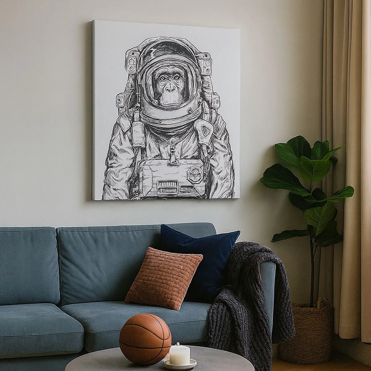 Bild auf Leinwand - Leinwandbild - Alternative Evolution - 30x30 cm