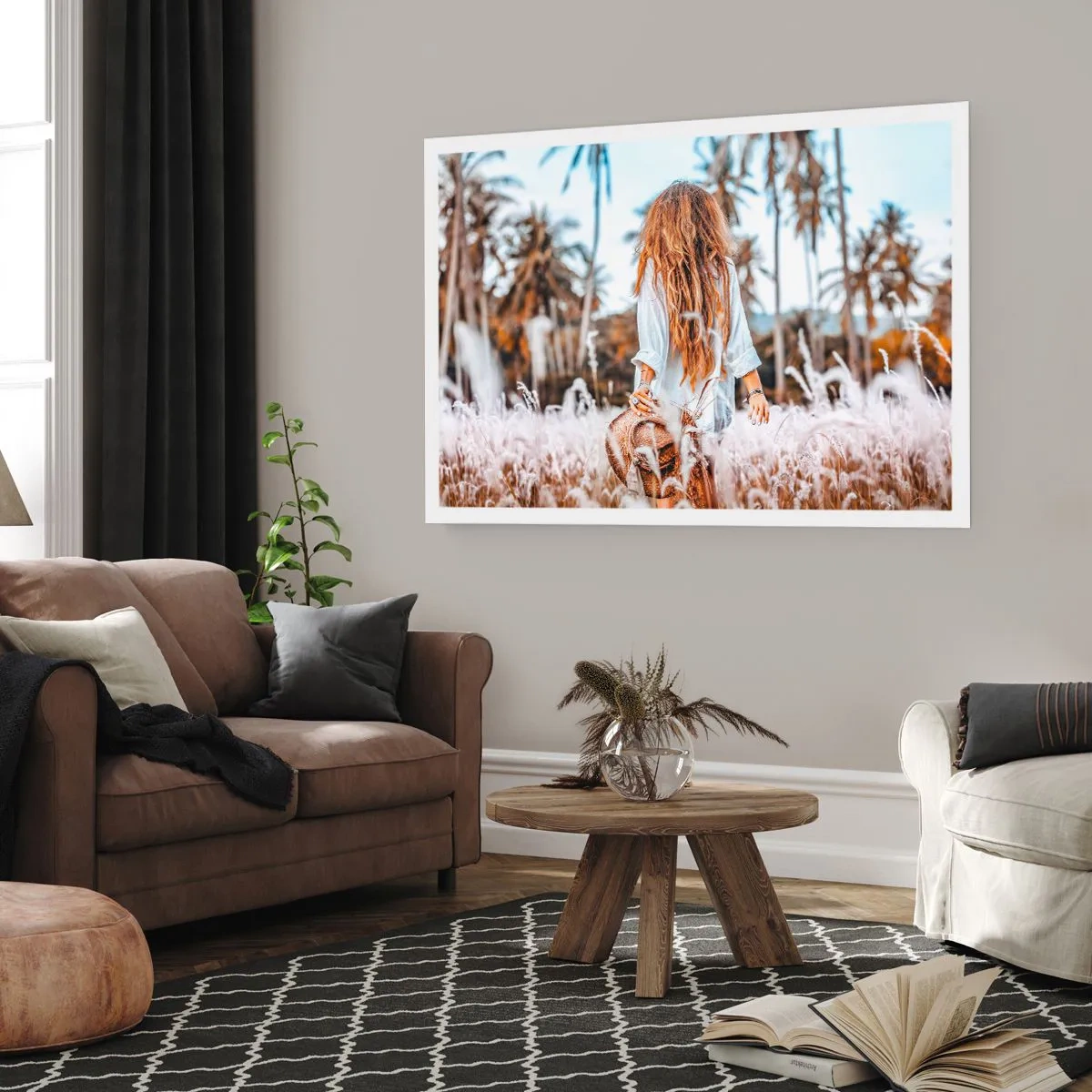 Poster - Geboren aus Grasflaum - 40x30 cm