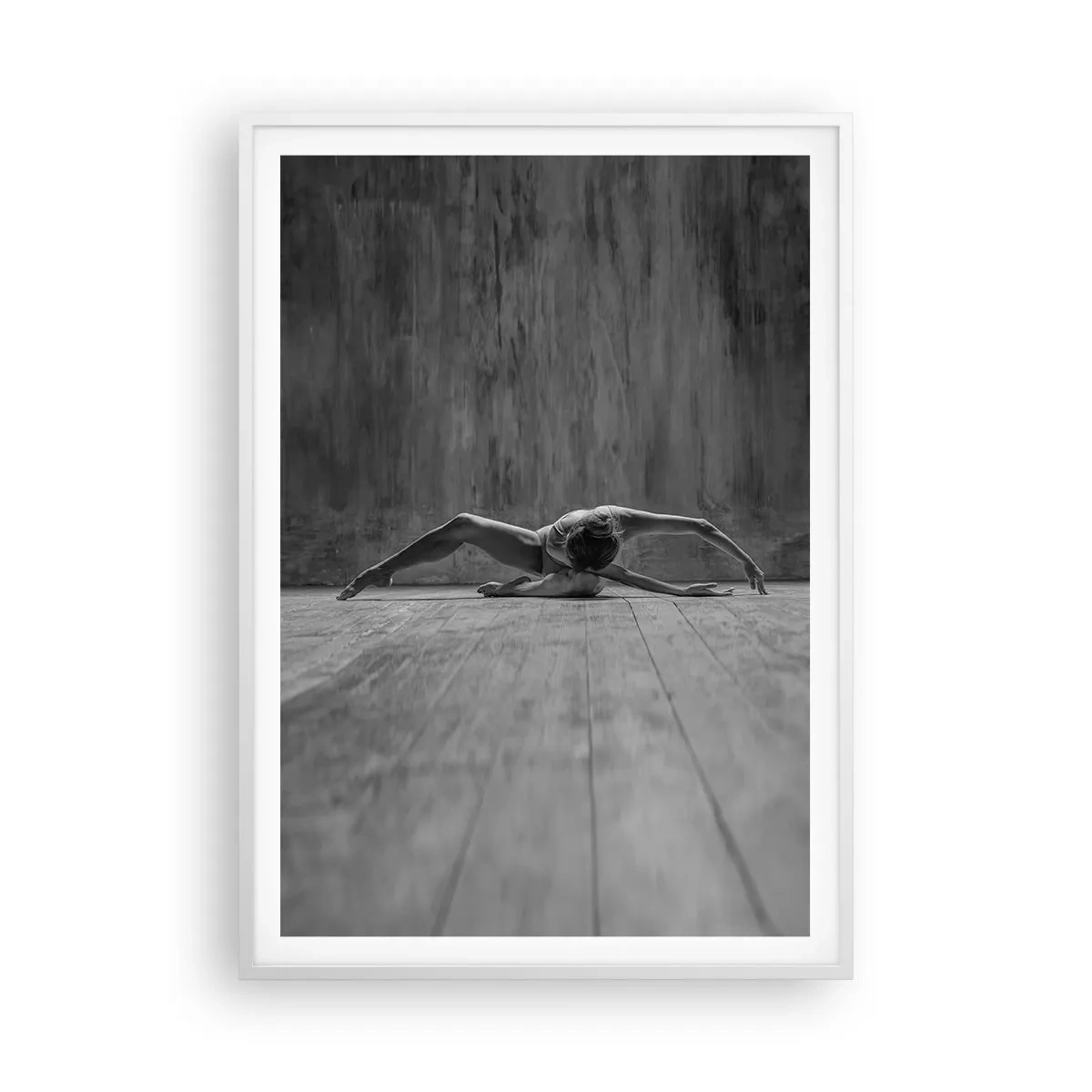 Poster in einem weißen Rahmen - Symmetrie gefunden - 70x100 cm