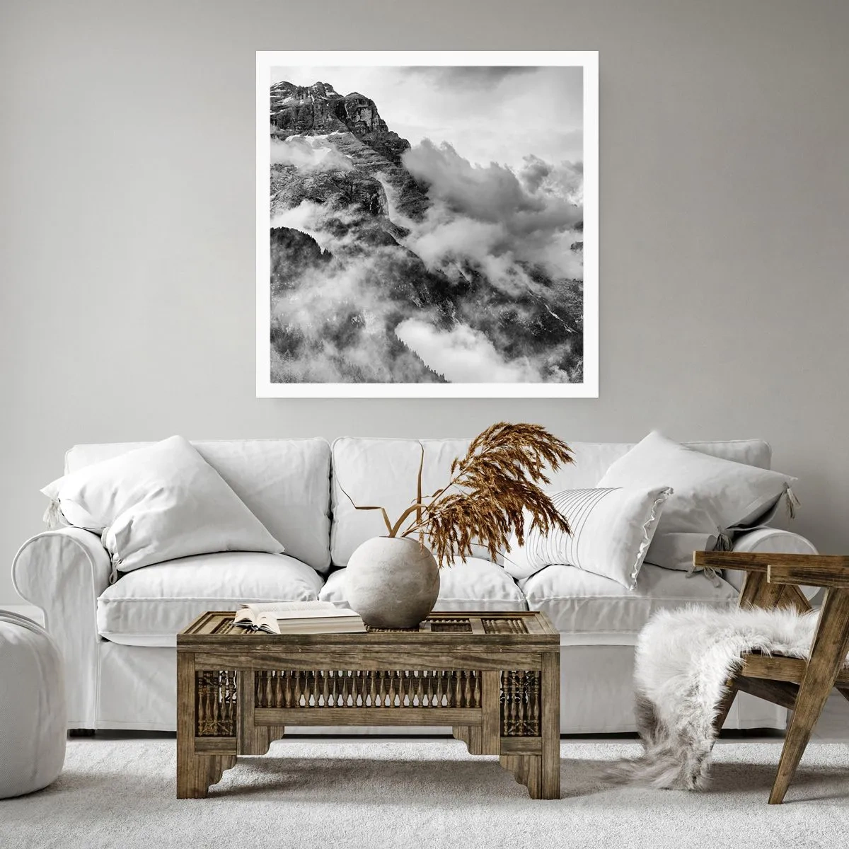 Poster - Schön und grausam - 30x30 cm