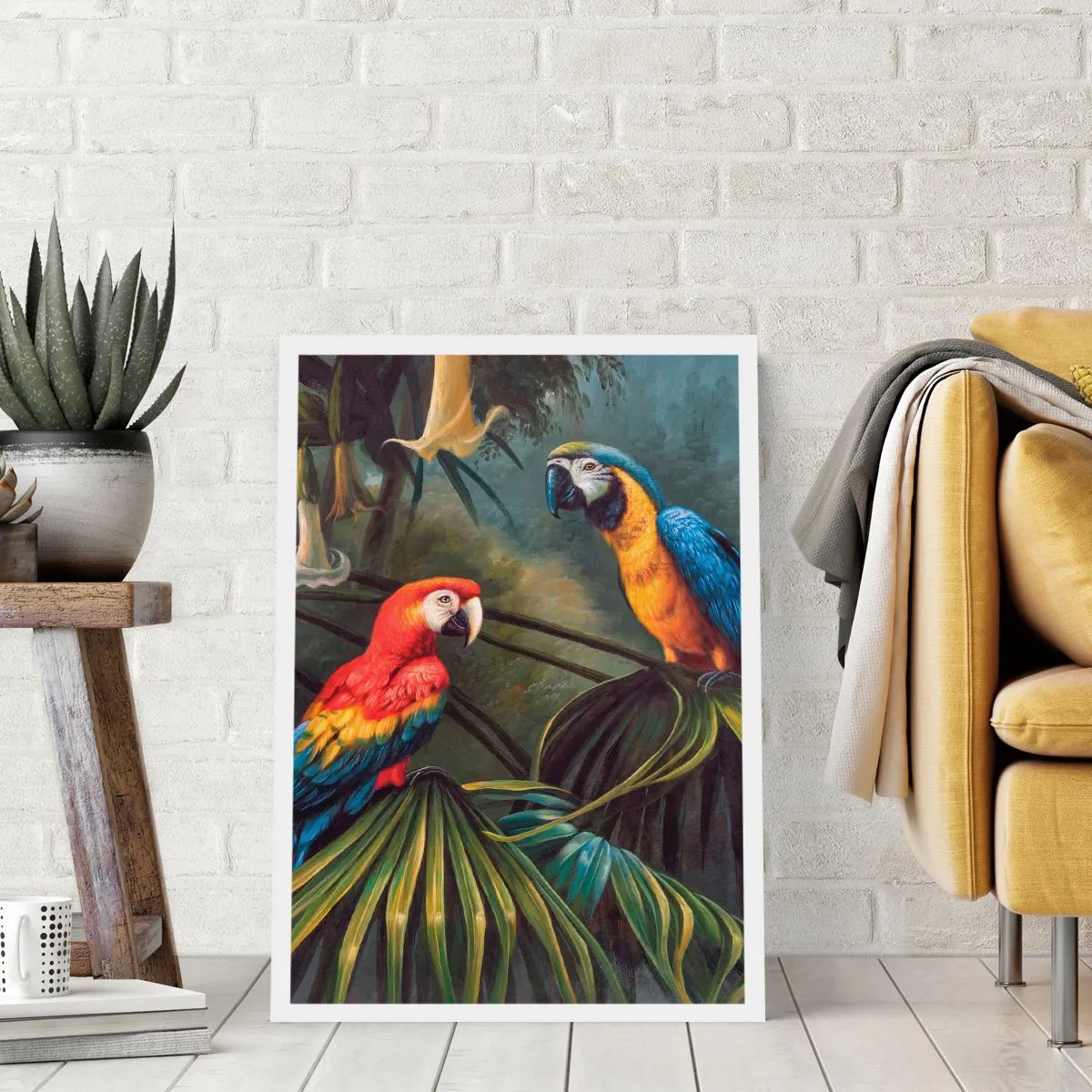 Poster - Romantik in den Tropen - 40x50 cm