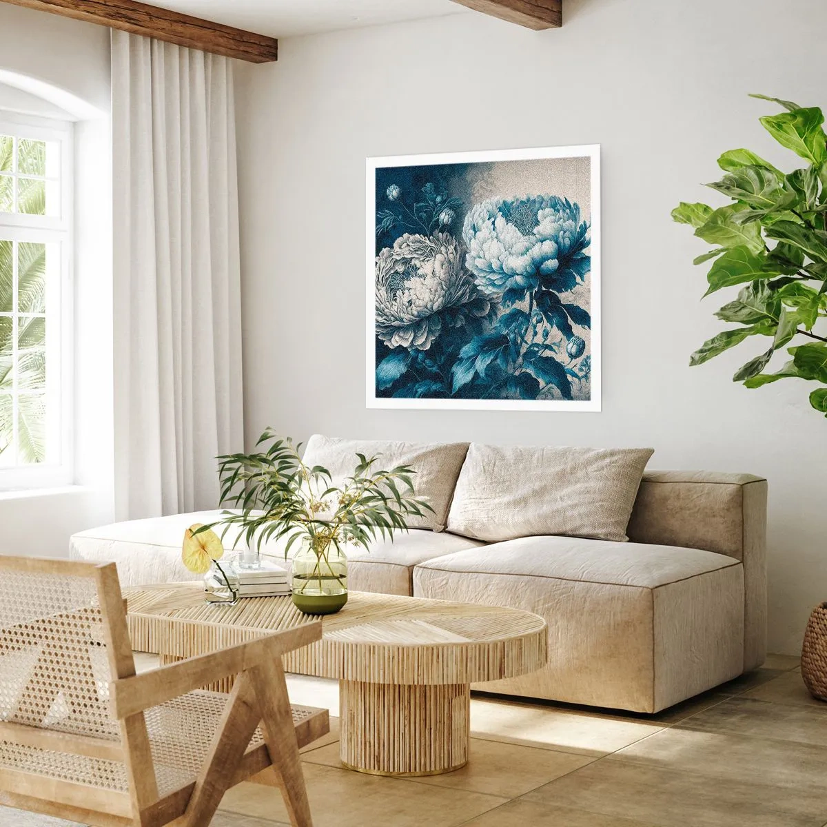 Poster - Passendes Paar - 50x50 cm