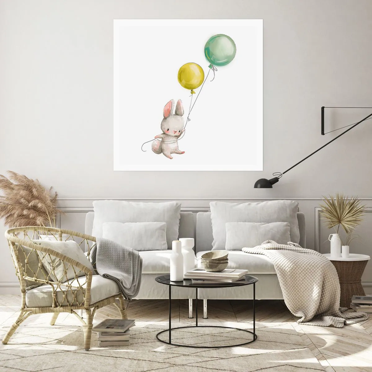 Poster - Ich werde auch fliegen! - 50x50 cm