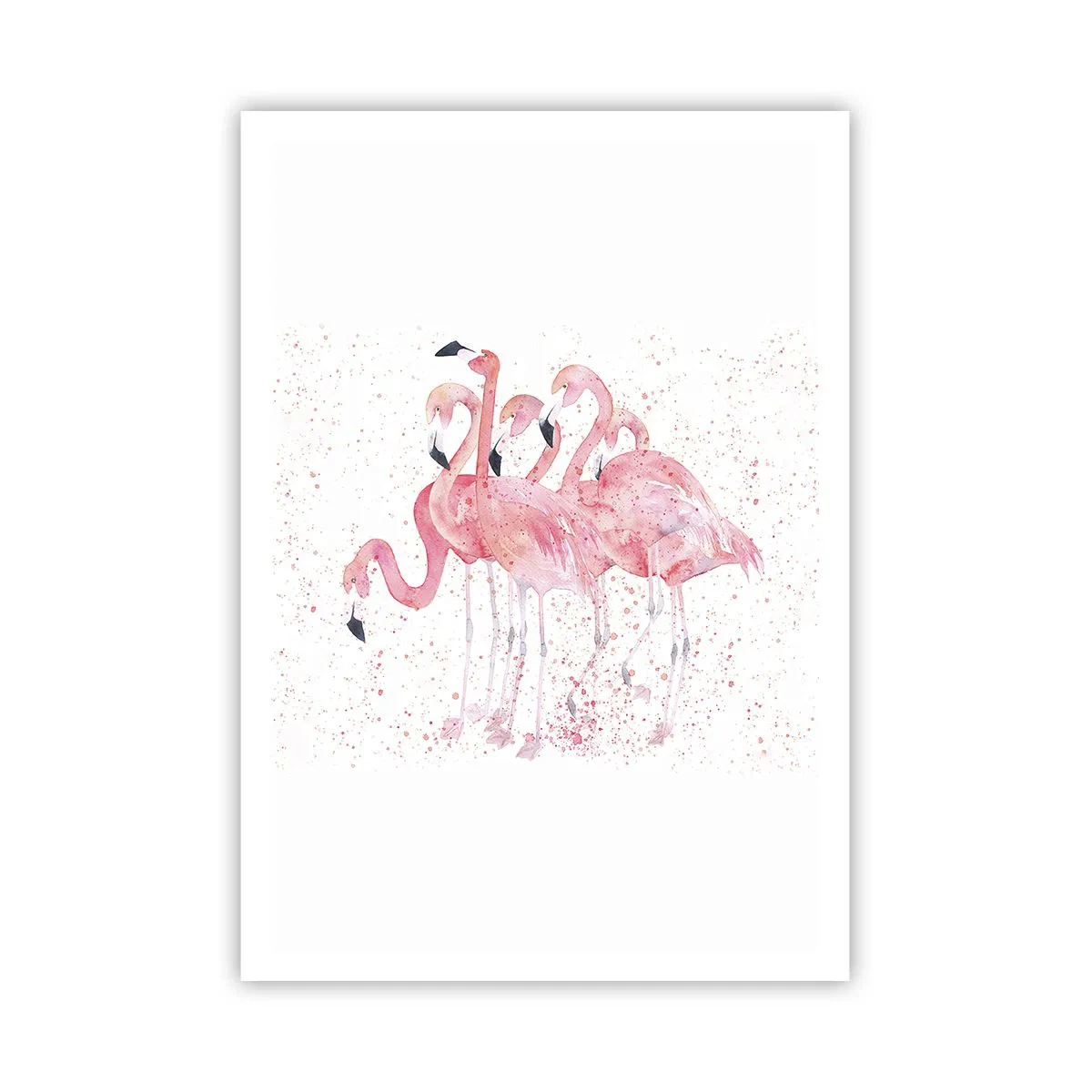 Poster - Rosa Ensemble - 70x100 cm