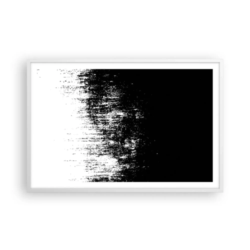 Poster in einem weißen Rahmen - Und der Gewinner ist ... - 91x61 cm