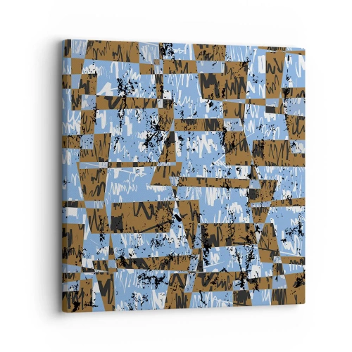 Bild auf Leinwand - Leinwandbild - Ein nicht-menschlicher Ausschnitt - 30x30 cm