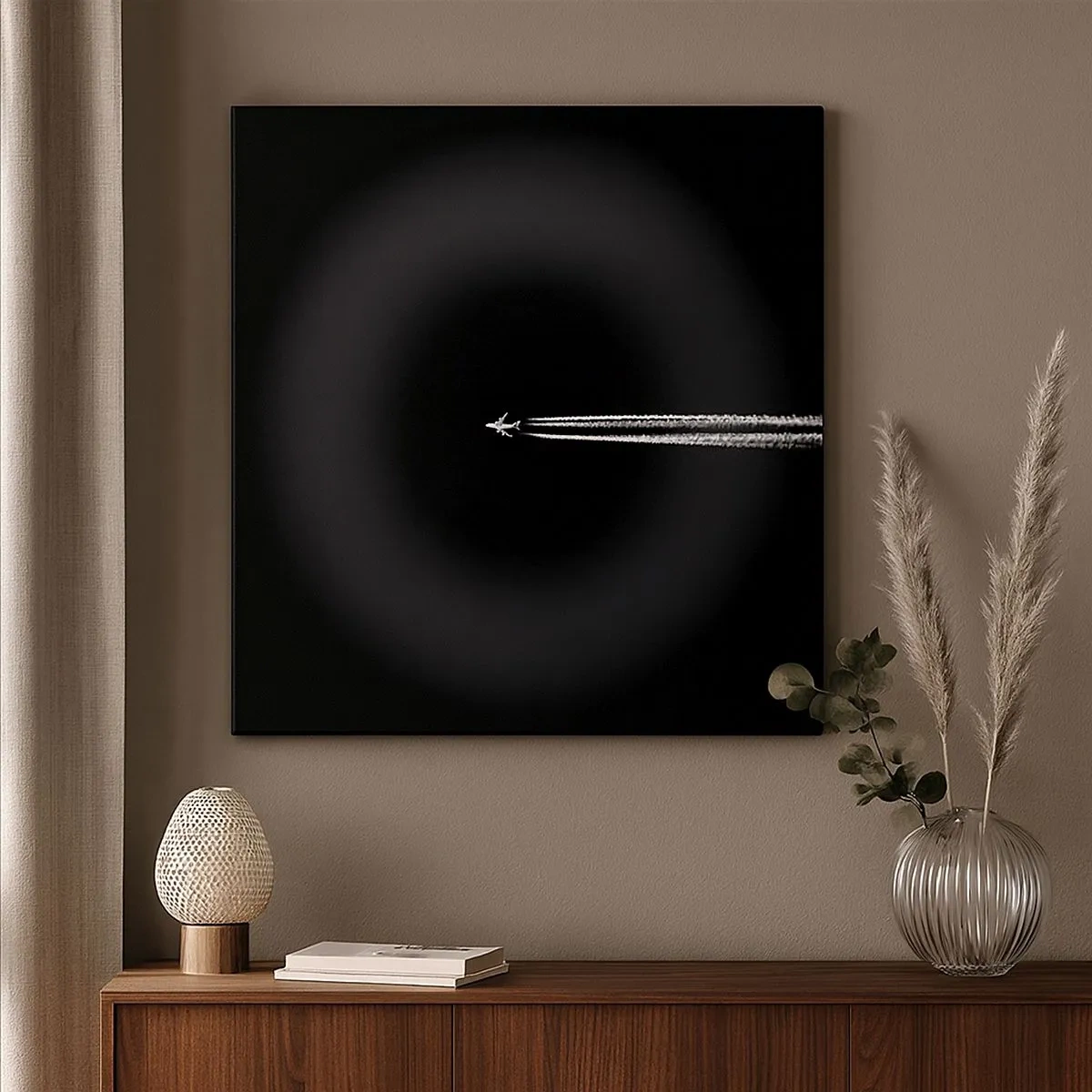 Bild auf Leinwand - Leinwandbild - In eine andere Dimension - 30x30 cm