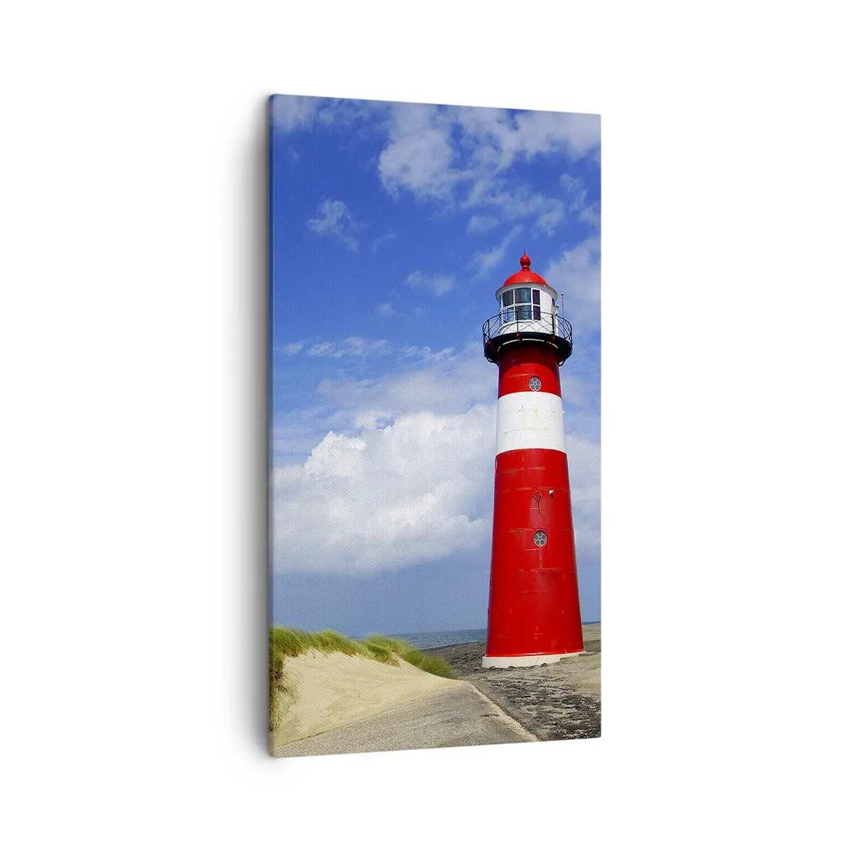 Bild auf Leinwand - Leinwandbild - Traum Einsamkeit - 45x80 cm