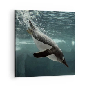 Bild auf Leinwand - Leinwandbild - Willkommen in meiner Welt - 50x50 cm