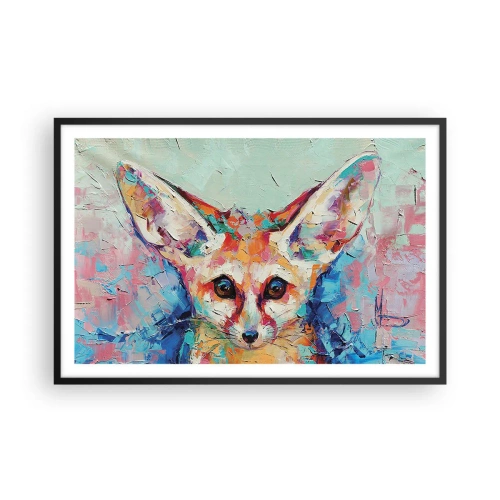 Poster in einem schwarzem Rahmen - Bist du bereit für mich? - 91x61 cm