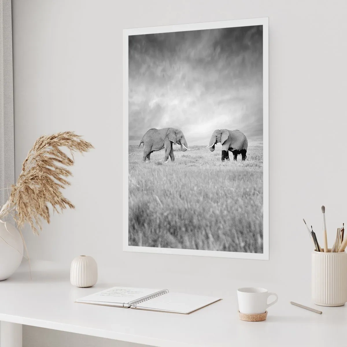 Poster - Grau ist schön - 70x100 cm