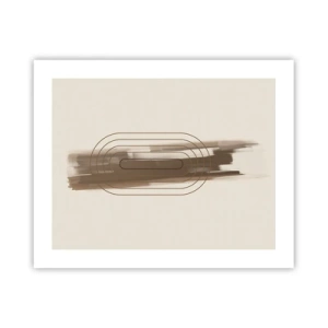 Poster - Ein Hauch von Grau - 50x40 cm