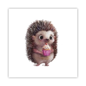 Poster - Der Feiertag ist jeden Tag - 40x40 cm