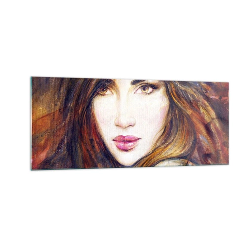 Glasbild - Bild auf glas - Einen Penny für deine Gedanken - 100x40 cm