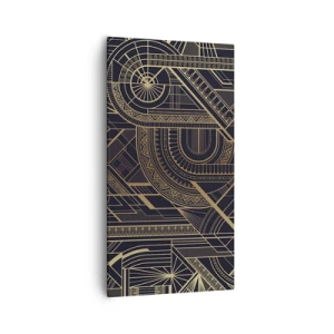 Bild auf Leinwand - Leinwandbild - Konzepte, Ideen, Pläne - 55x100 cm