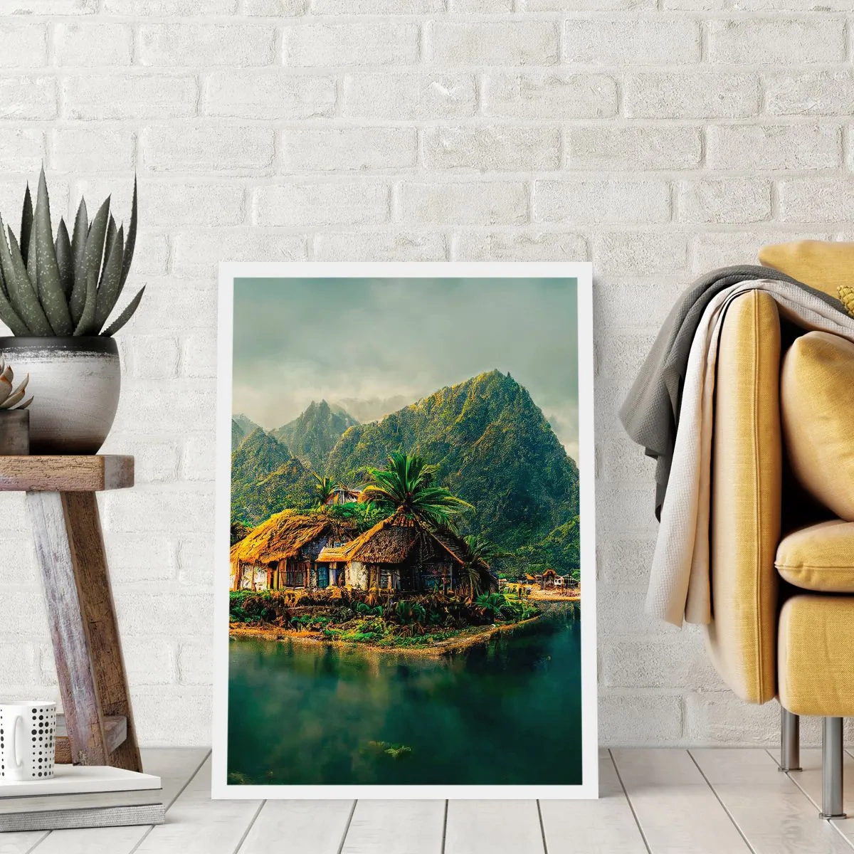 Poster - Tropisches Paradies - 70x100 cm