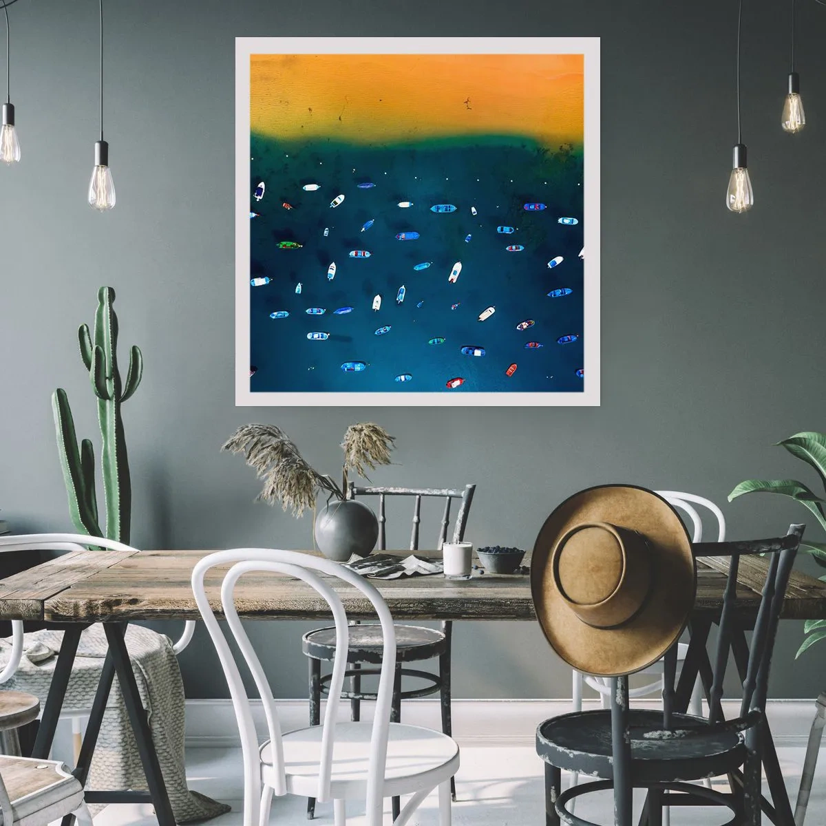 Poster - Feiertagsspiel - 30x30 cm