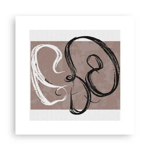Poster - Komposition – die Suche nach Fülle - 30x30 cm