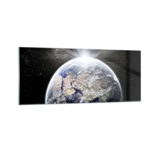 Glasbild - Bild auf glas - In voller Pracht - 100x40 cm