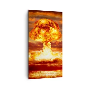 Bild auf Leinwand - Leinwandbild - Und das Ende wird kommen - 55x100 cm