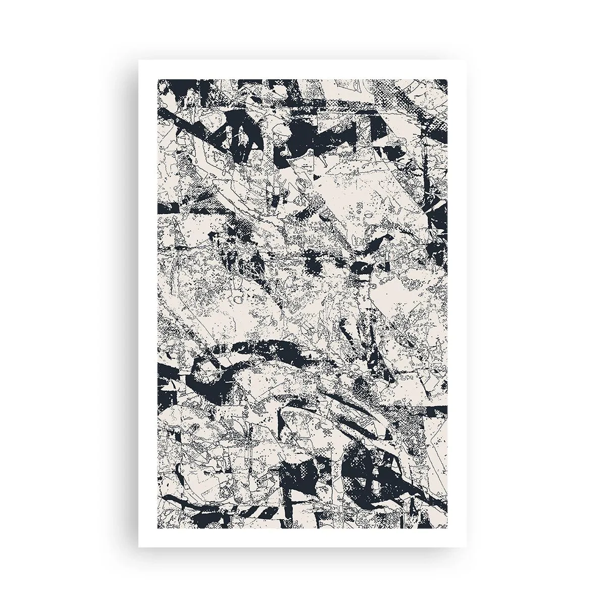 Poster - Durchdringung der Gegensätze - 61x91 cm