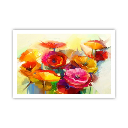 Poster - Nicht nur rot - 91x61 cm