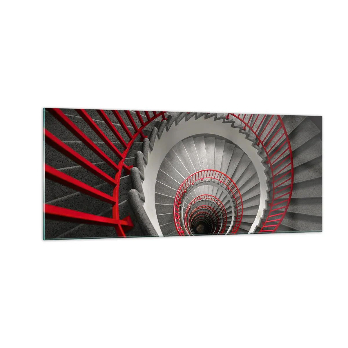 Glasbild - Bild auf glas - Architekturspaß - 100x40 cm